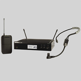 舒尔BLX14R/SM35 头戴式无线话筒