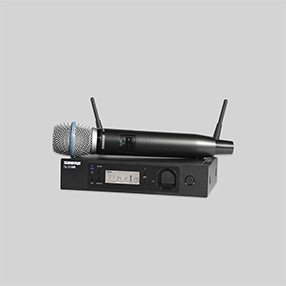 舒尔GLXD24R/B87A手持无线话筒