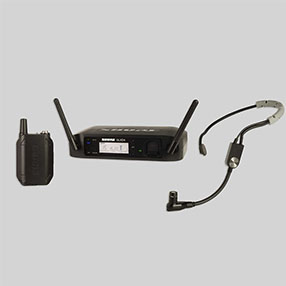 舒尔GLXD14/SM35 头戴式无线话筒